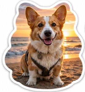 Prompt: Sitting, Beach
